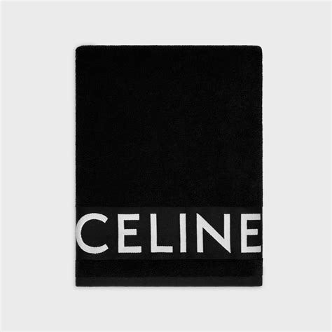 celine beach towel|CELINE BEACH TOWEL IN TERRY COTTON.